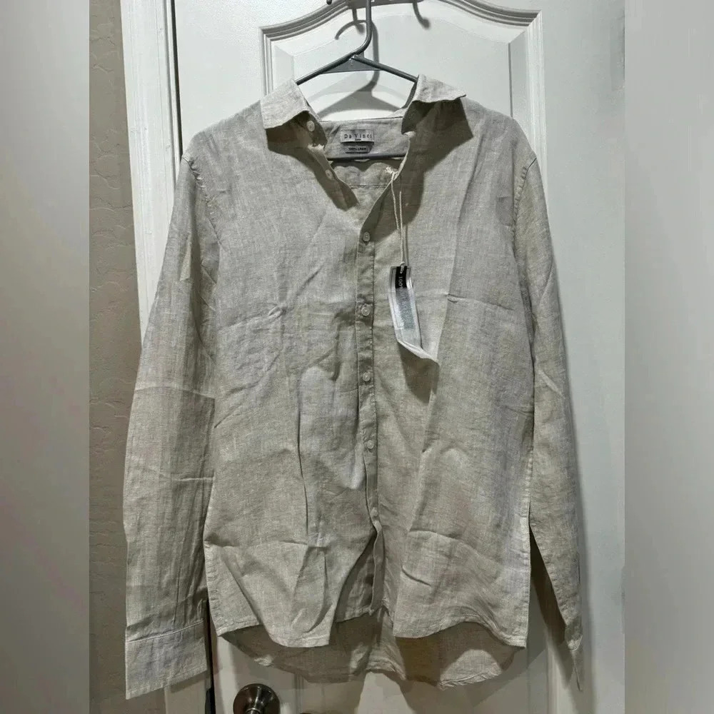 Men’s Da Vinci NWT button down large / A20